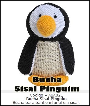 BUCHA DE SISAL PINGUIM