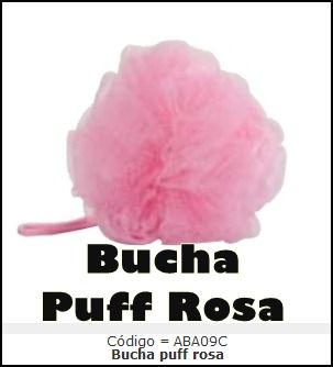 BUCHA DE PUFF ROSA
