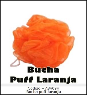 BUCHA DE PUFF LARANJA