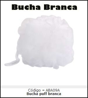 BUCHA DE PUFF BRANCA